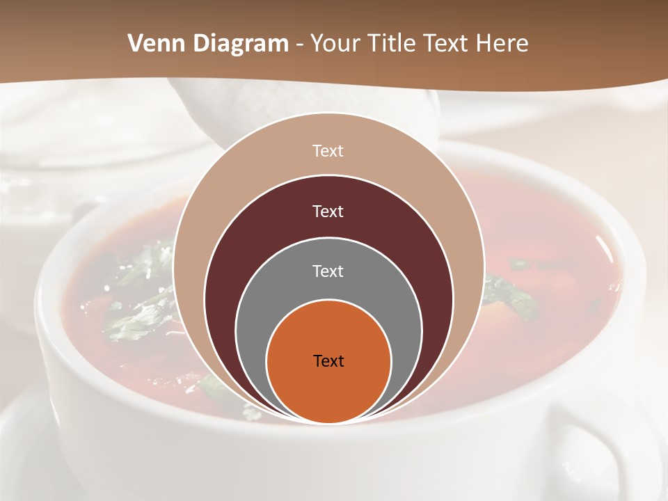 Russian Buns Meal PowerPoint Template