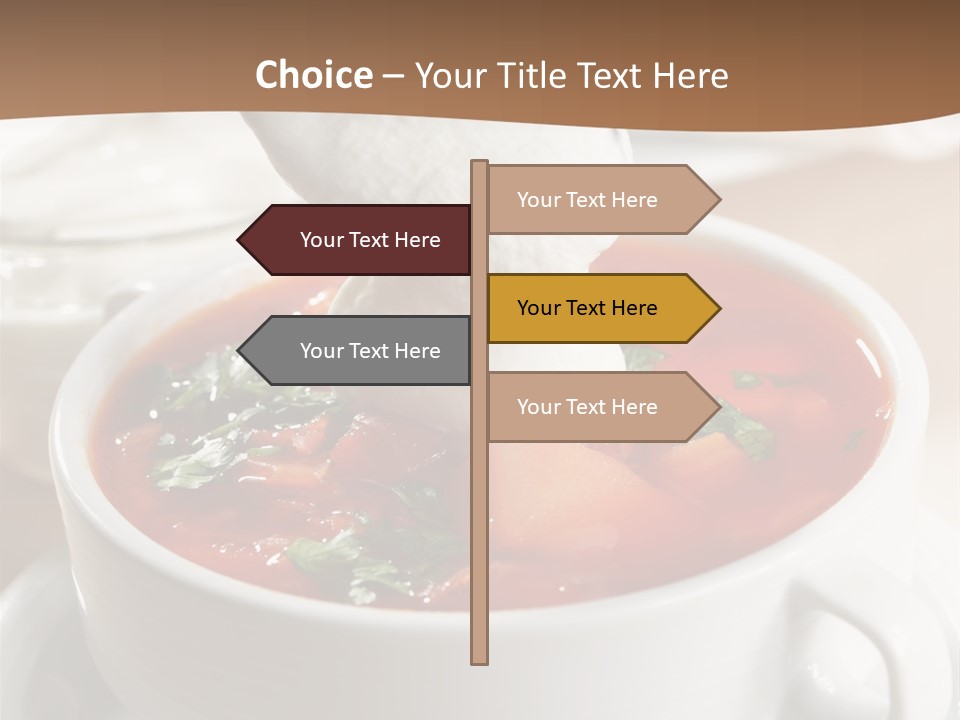 Russian Buns Meal PowerPoint Template