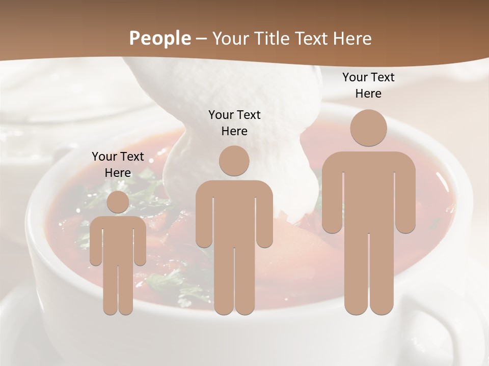 Russian Buns Meal PowerPoint Template