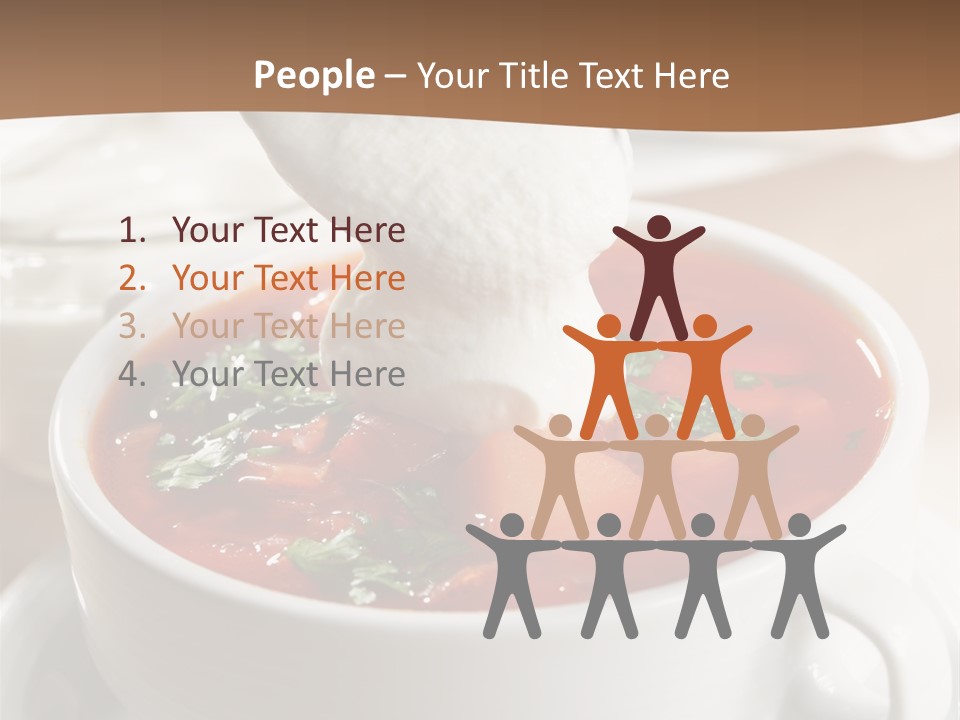 Russian Buns Meal PowerPoint Template