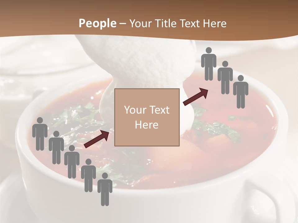 Russian Buns Meal PowerPoint Template