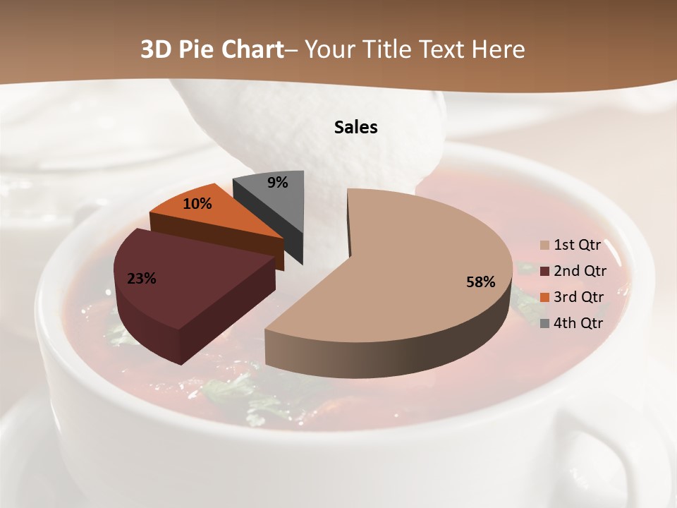 Russian Buns Meal PowerPoint Template