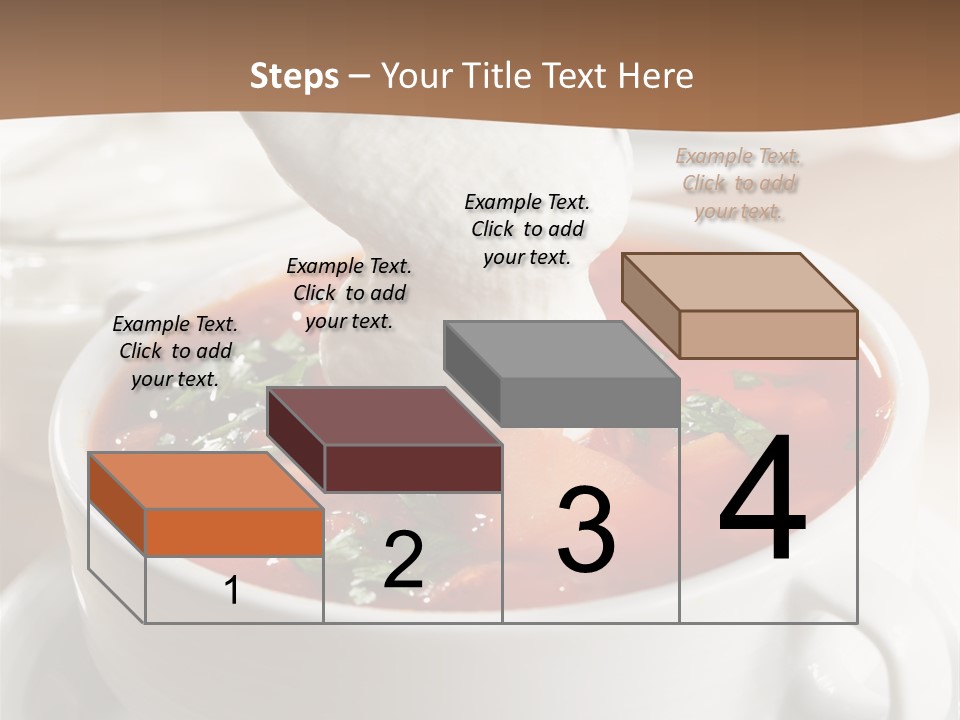 Russian Buns Meal PowerPoint Template