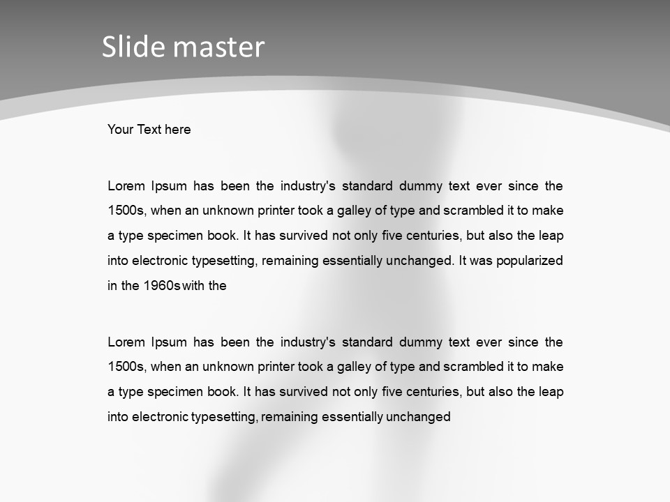 Hide Curtain Ethereal PowerPoint Template