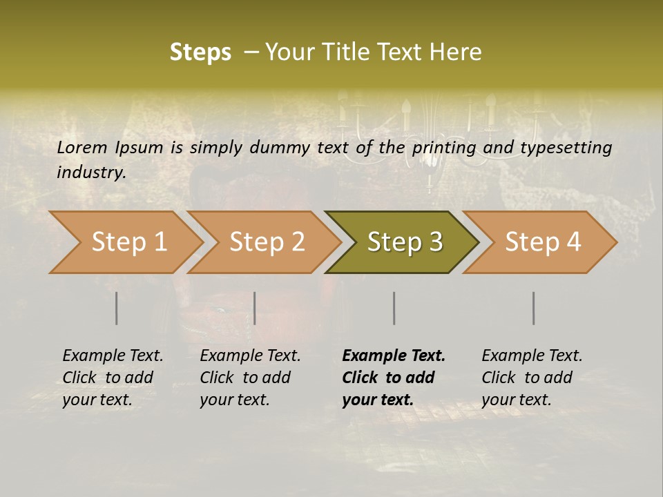 Seat Stylish Copyspace PowerPoint Template