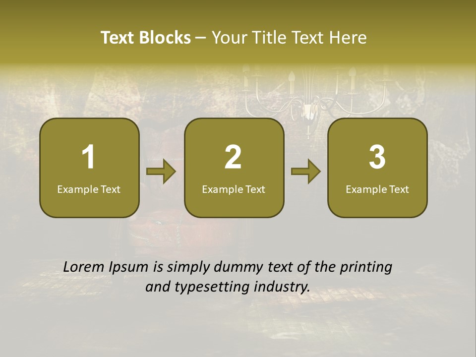 Seat Stylish Copyspace PowerPoint Template