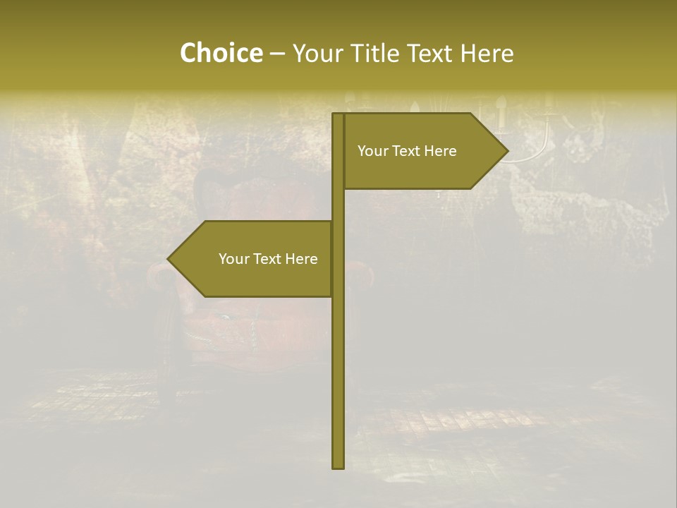 Seat Stylish Copyspace PowerPoint Template