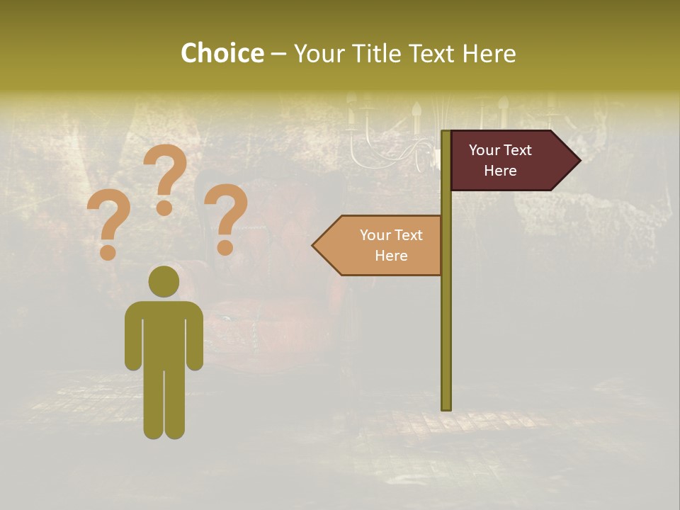 Seat Stylish Copyspace PowerPoint Template