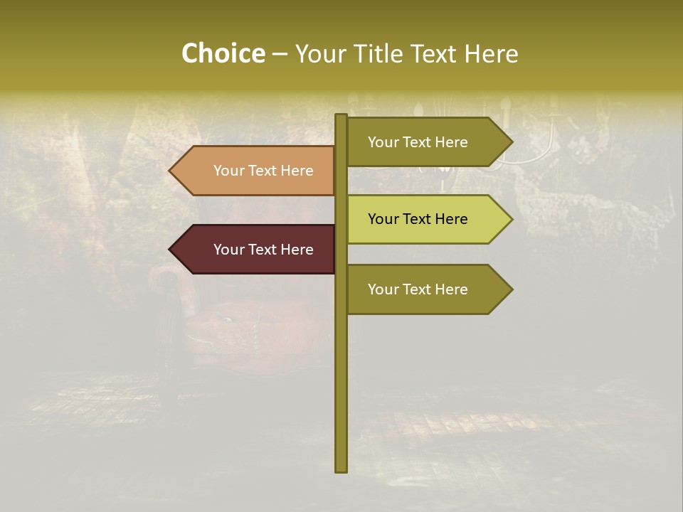 Seat Stylish Copyspace PowerPoint Template
