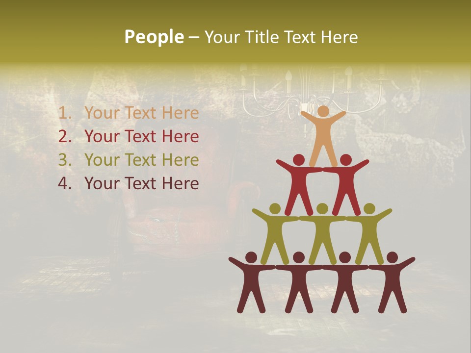 Seat Stylish Copyspace PowerPoint Template