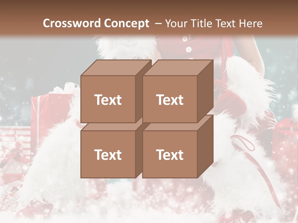 Red Face Glamour PowerPoint Template
