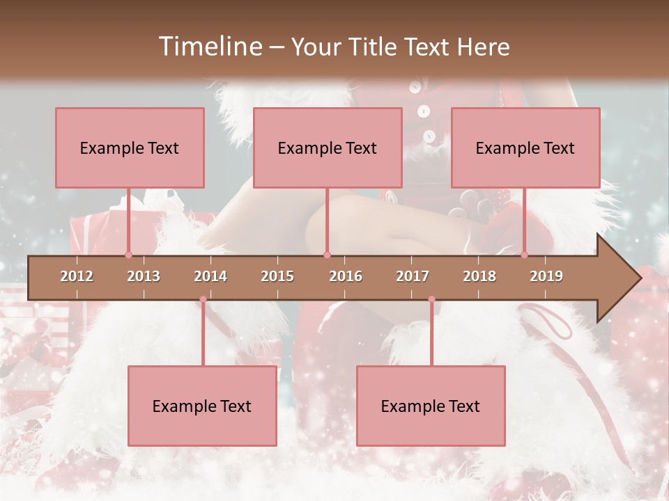 Red Face Glamour PowerPoint Template
