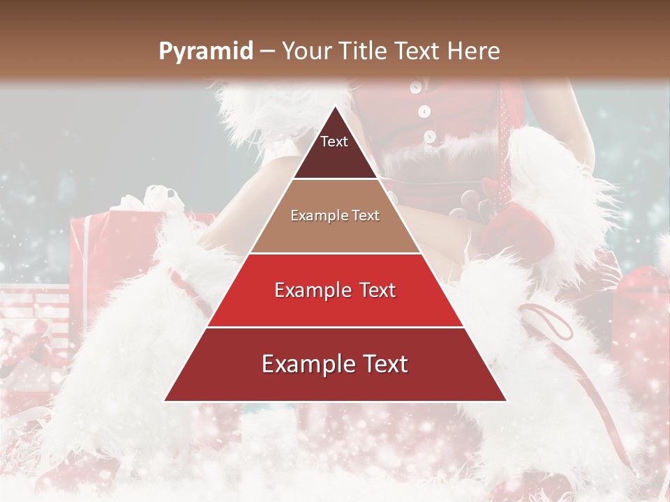 Red Face Glamour PowerPoint Template