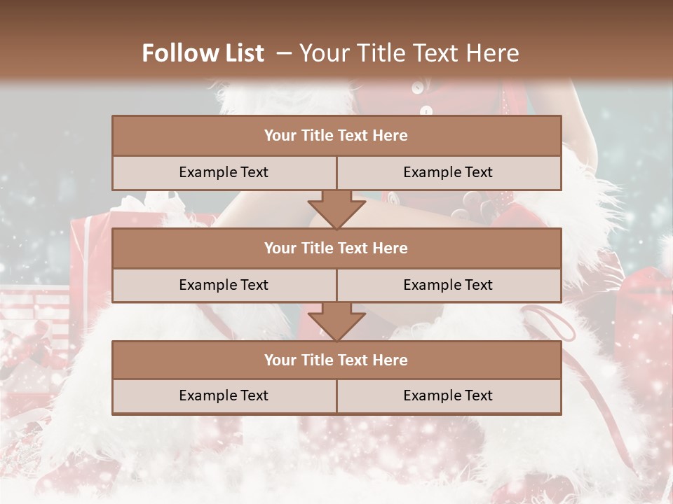 Red Face Glamour PowerPoint Template