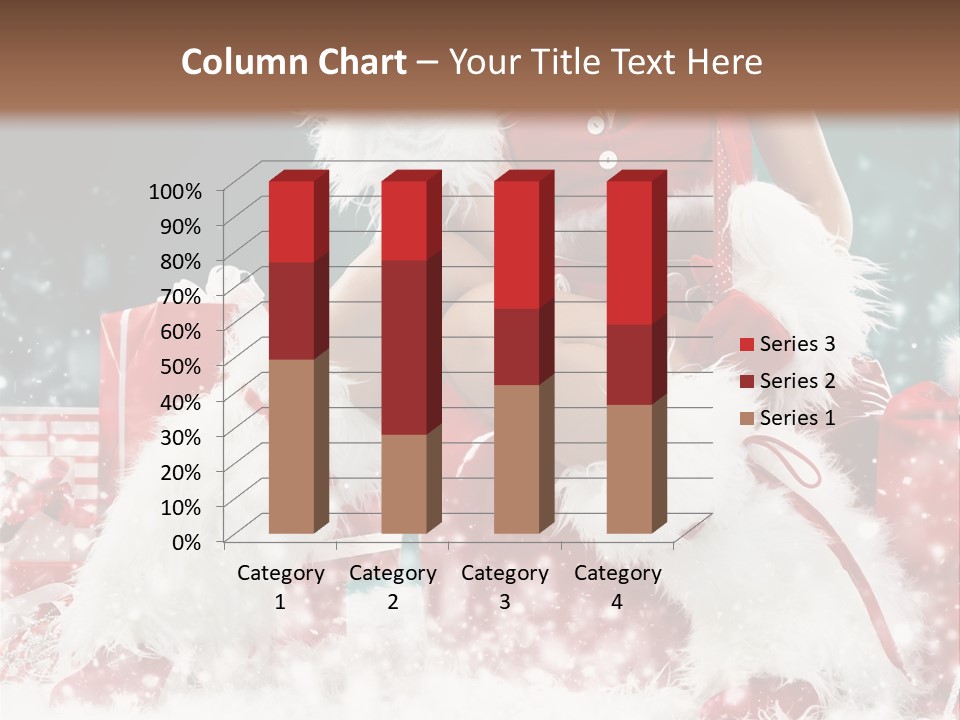 Red Face Glamour PowerPoint Template
