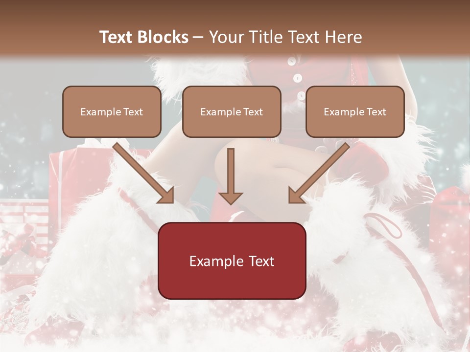 Red Face Glamour PowerPoint Template