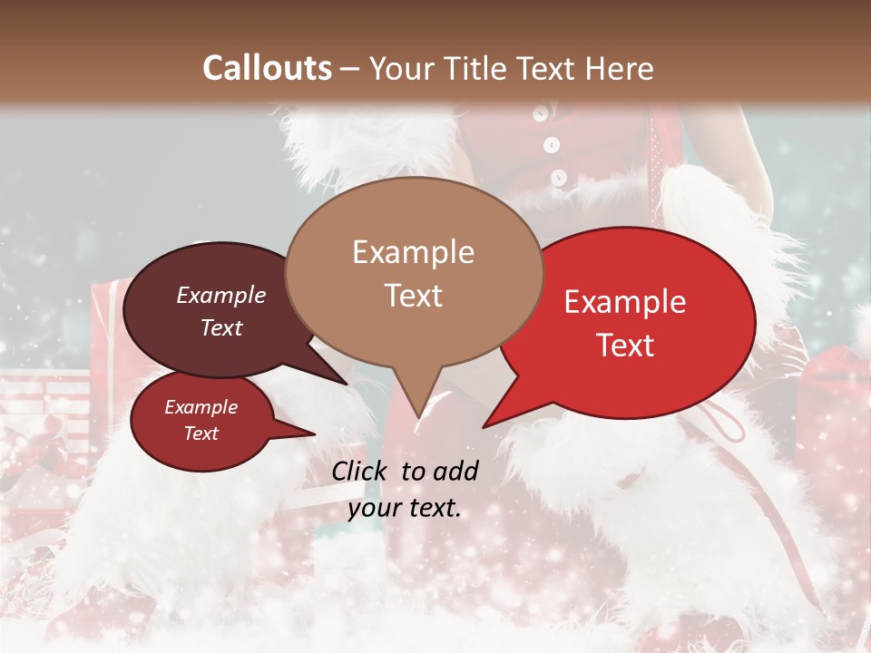 Red Face Glamour PowerPoint Template