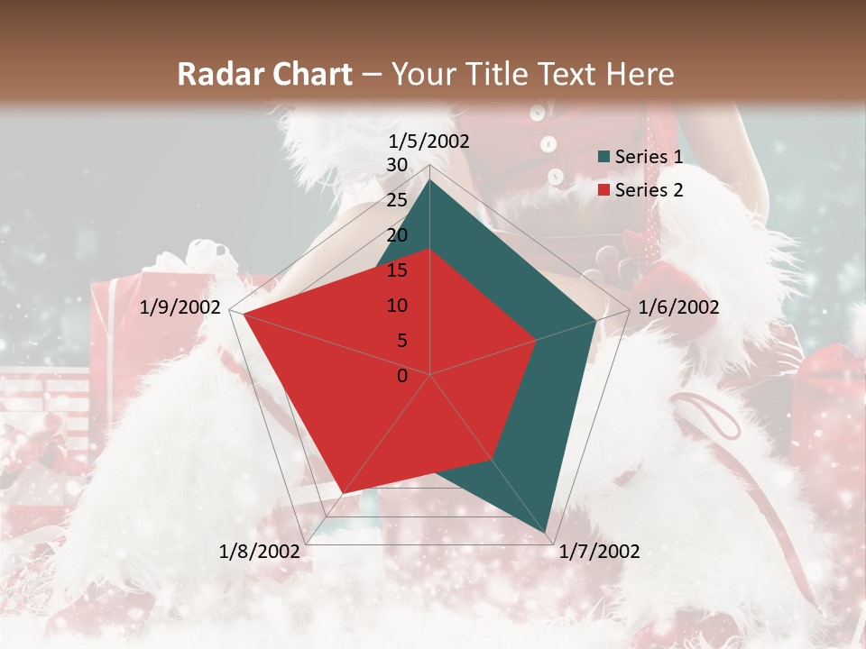 Red Face Glamour PowerPoint Template