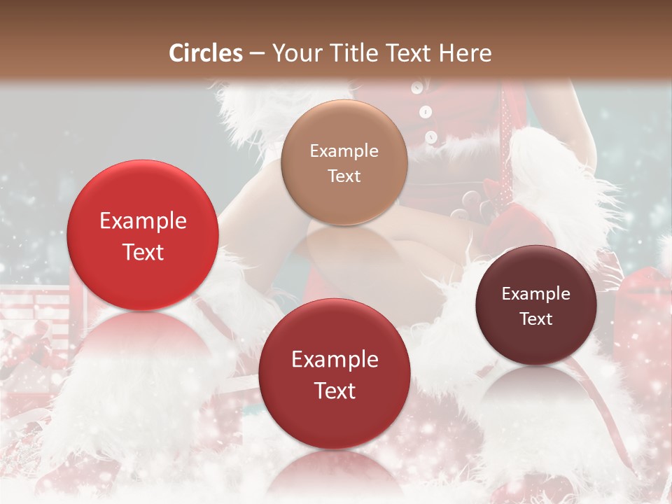 Red Face Glamour PowerPoint Template
