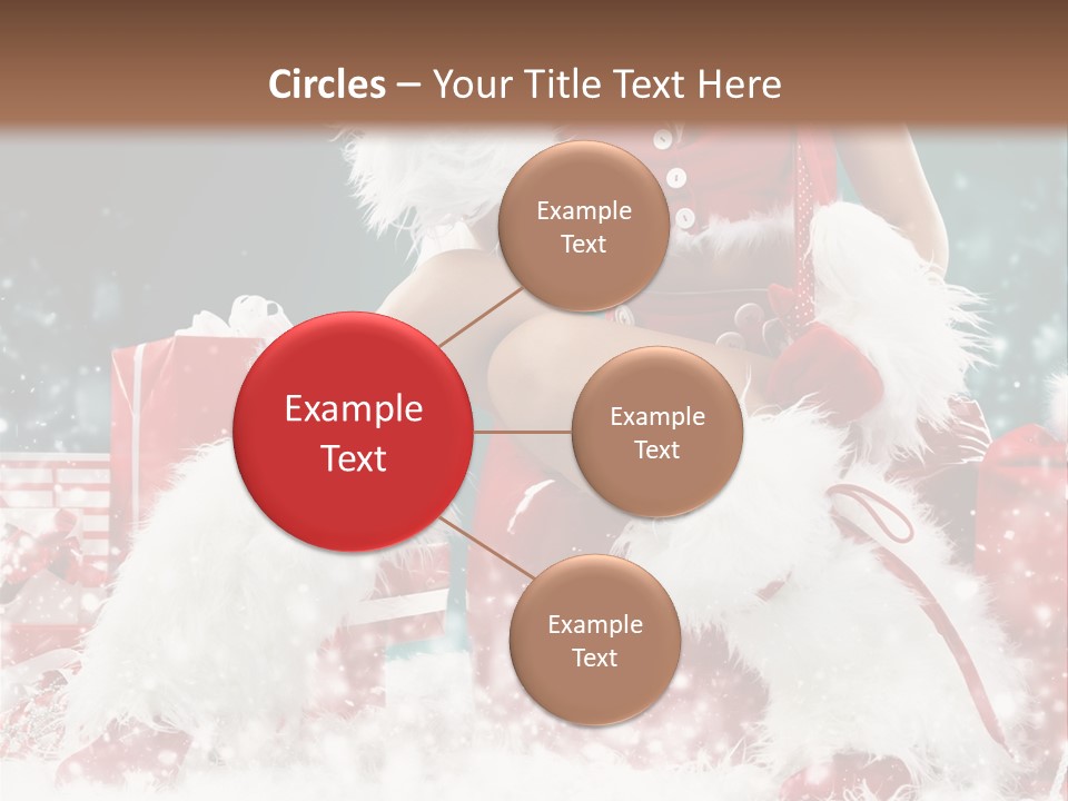 Red Face Glamour PowerPoint Template