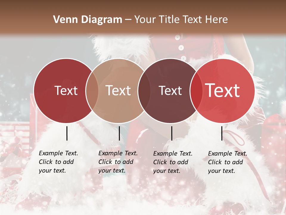 Red Face Glamour PowerPoint Template