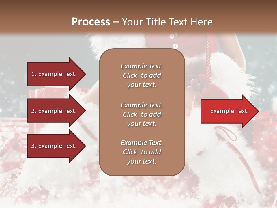 Red Face Glamour PowerPoint Template