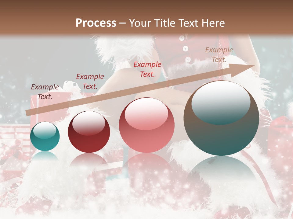 Red Face Glamour PowerPoint Template