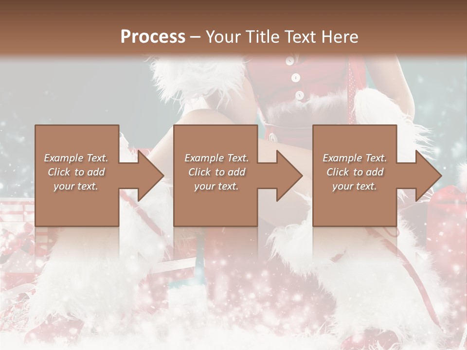 Red Face Glamour PowerPoint Template
