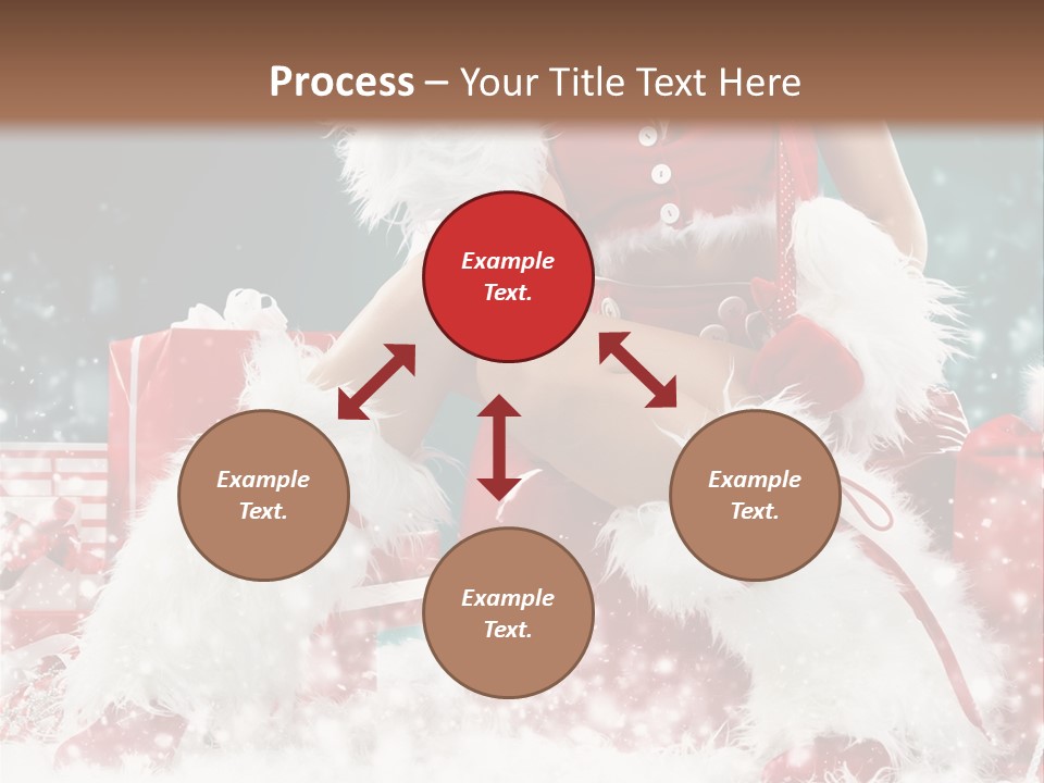Red Face Glamour PowerPoint Template
