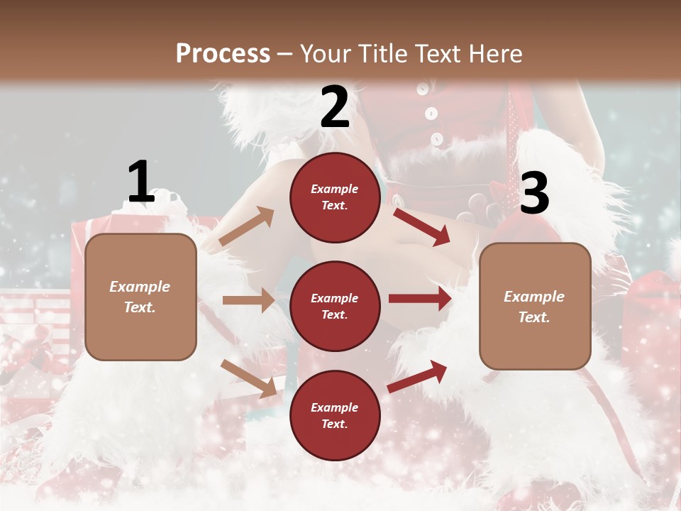 Red Face Glamour PowerPoint Template