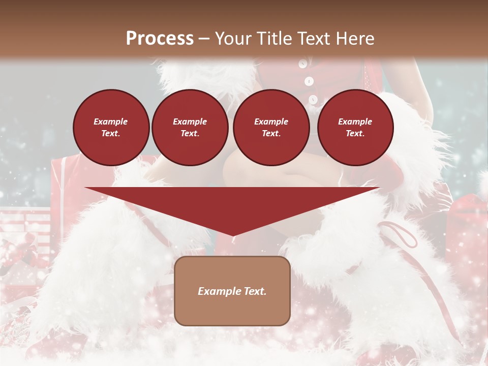 Red Face Glamour PowerPoint Template
