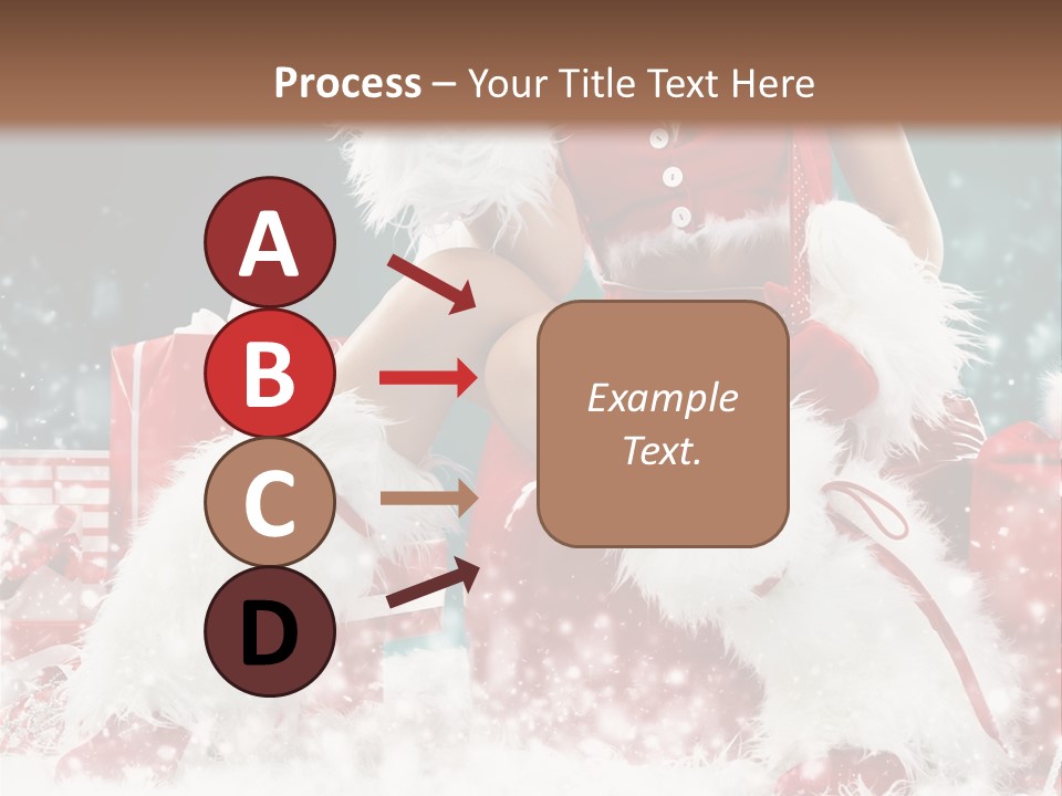 Red Face Glamour PowerPoint Template