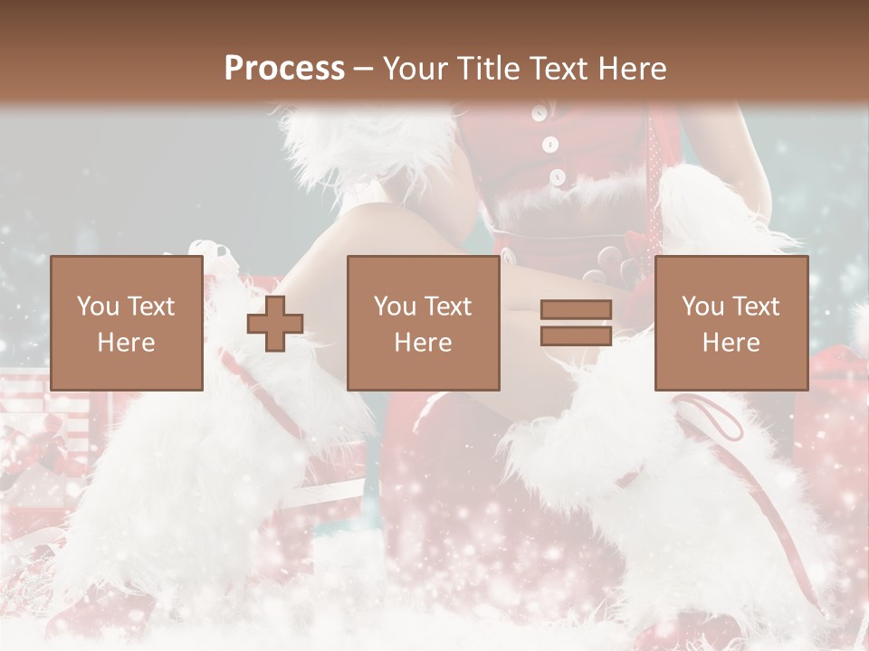 Red Face Glamour PowerPoint Template