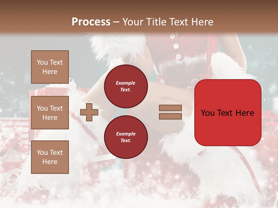 Red Face Glamour PowerPoint Template