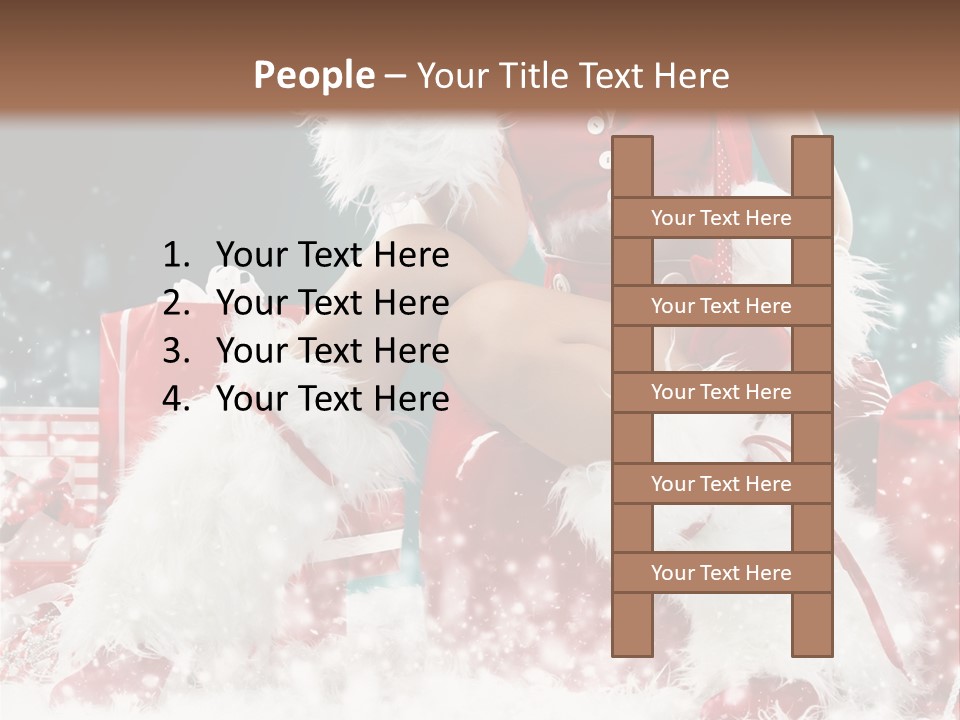 Red Face Glamour PowerPoint Template