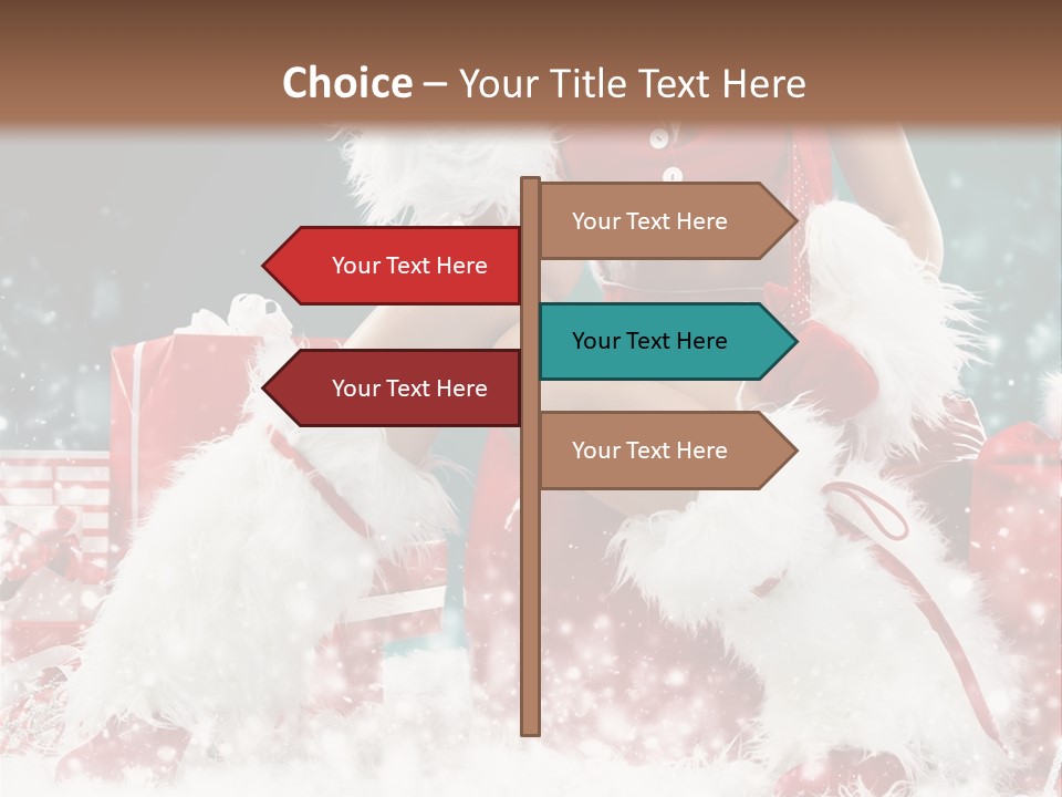 Red Face Glamour PowerPoint Template