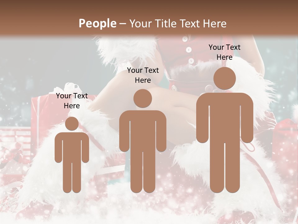 Red Face Glamour PowerPoint Template