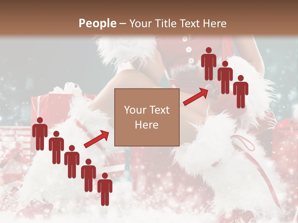 Red Face Glamour PowerPoint Template