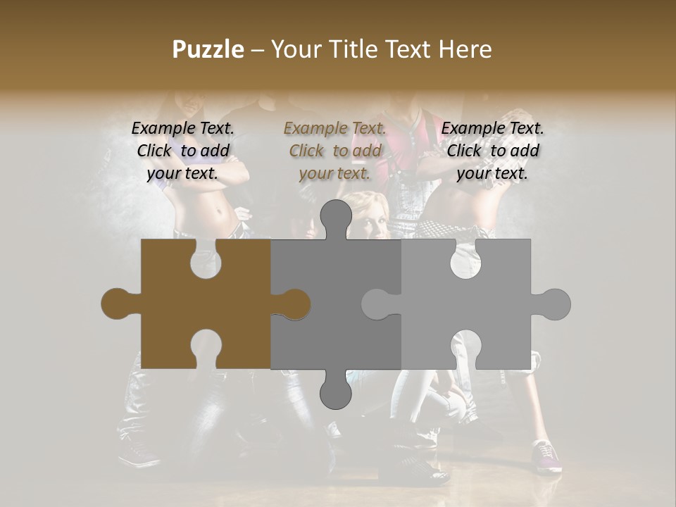 Many Breakdance Front PowerPoint Template