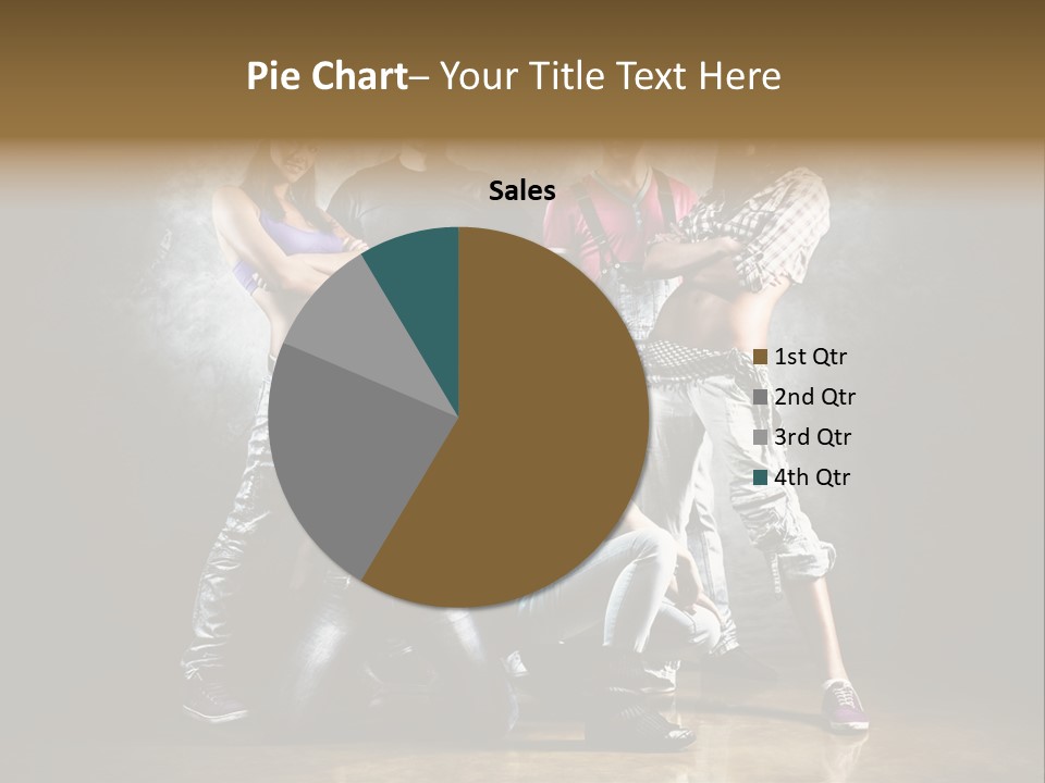 Many Breakdance Front PowerPoint Template