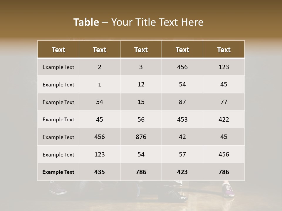 Many Breakdance Front PowerPoint Template