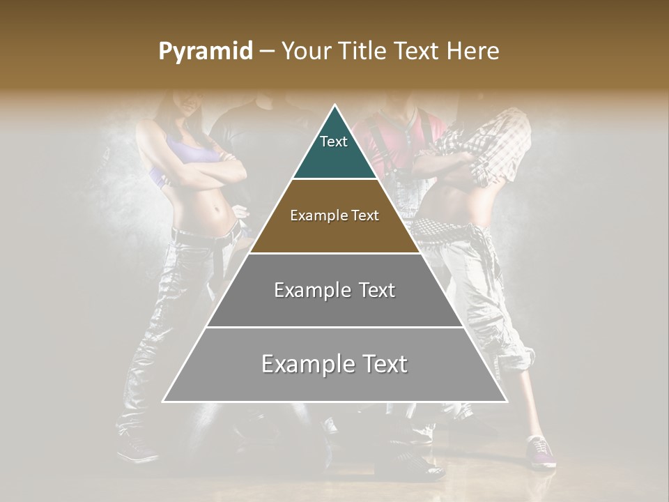 Many Breakdance Front PowerPoint Template