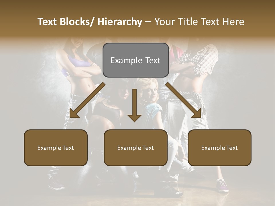 Many Breakdance Front PowerPoint Template