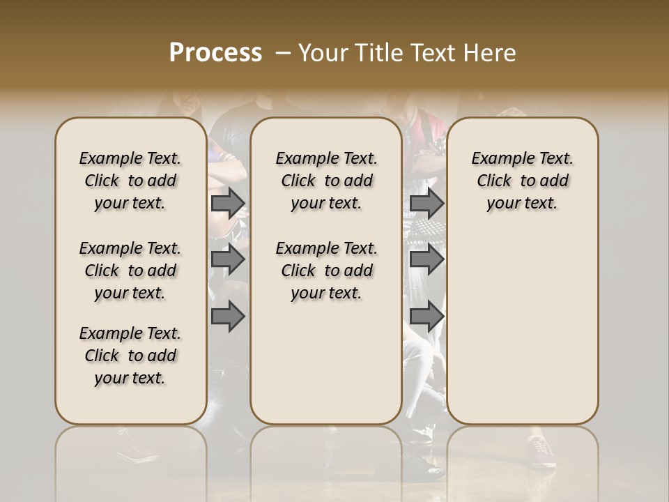 Many Breakdance Front PowerPoint Template
