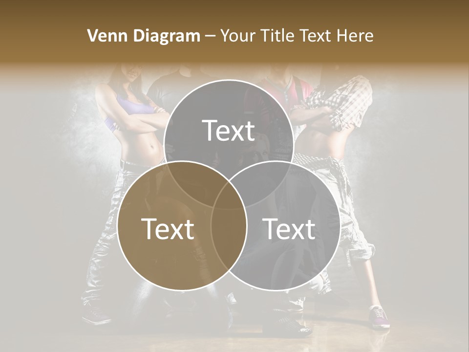 Many Breakdance Front PowerPoint Template