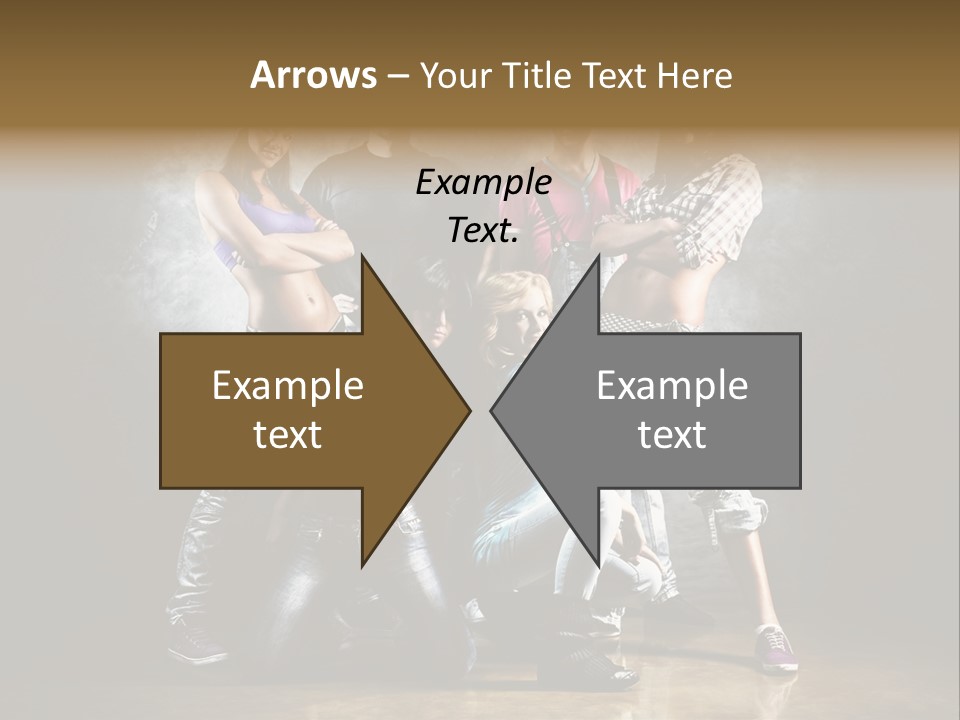 Many Breakdance Front PowerPoint Template