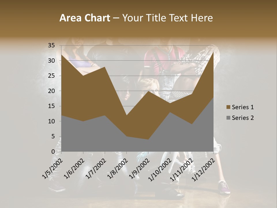 Many Breakdance Front PowerPoint Template