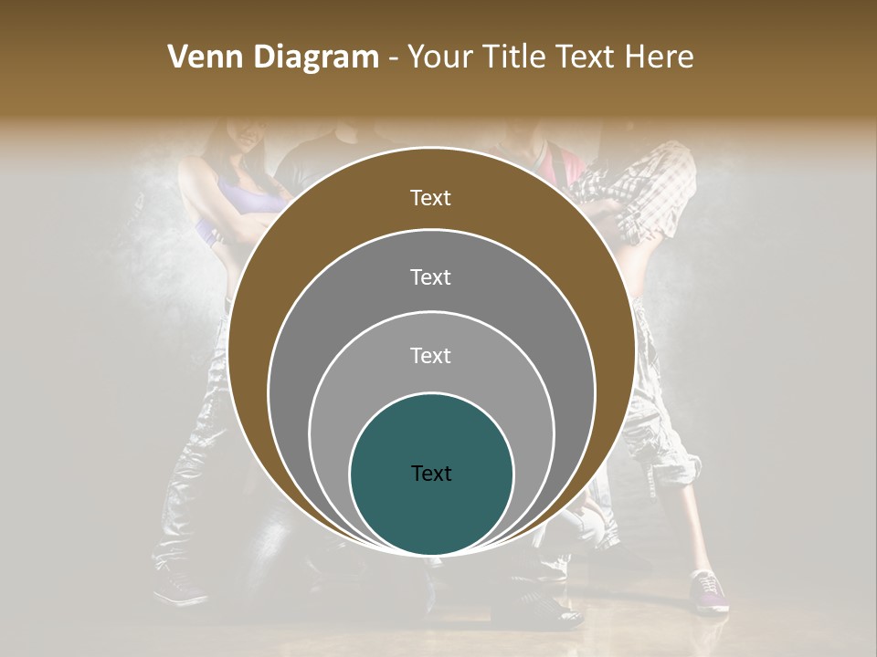 Many Breakdance Front PowerPoint Template