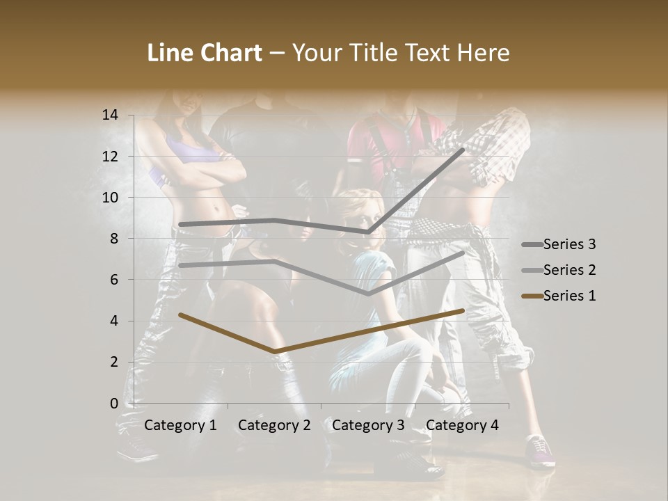 Many Breakdance Front PowerPoint Template