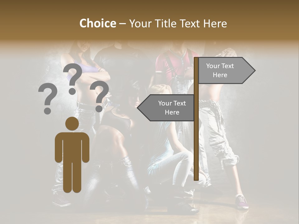 Many Breakdance Front PowerPoint Template